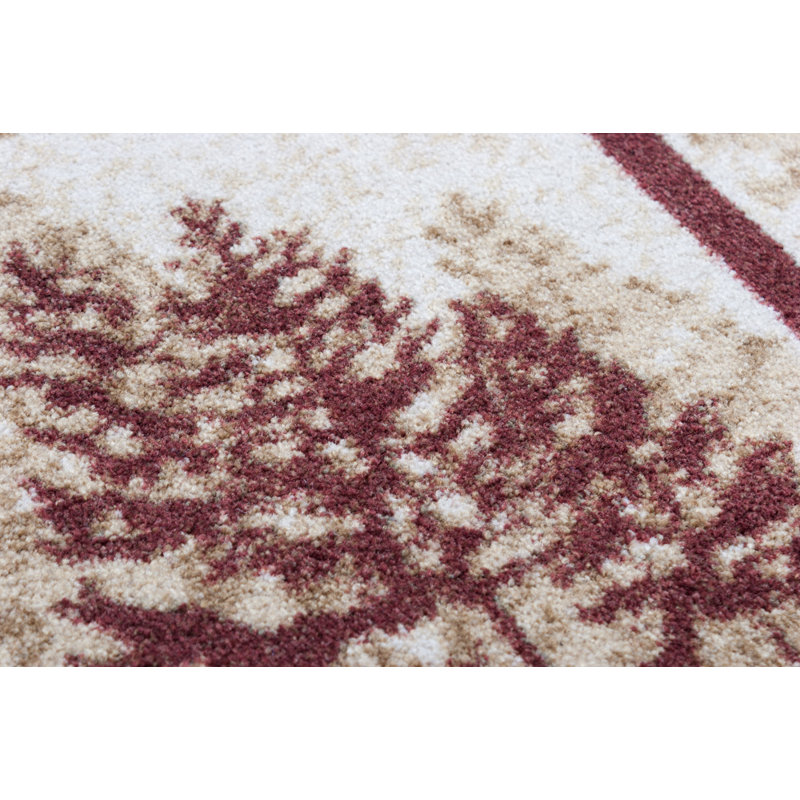Tapis rouge Cadia, Rectangle : 2 pi 8 po x 3 pi 11 po