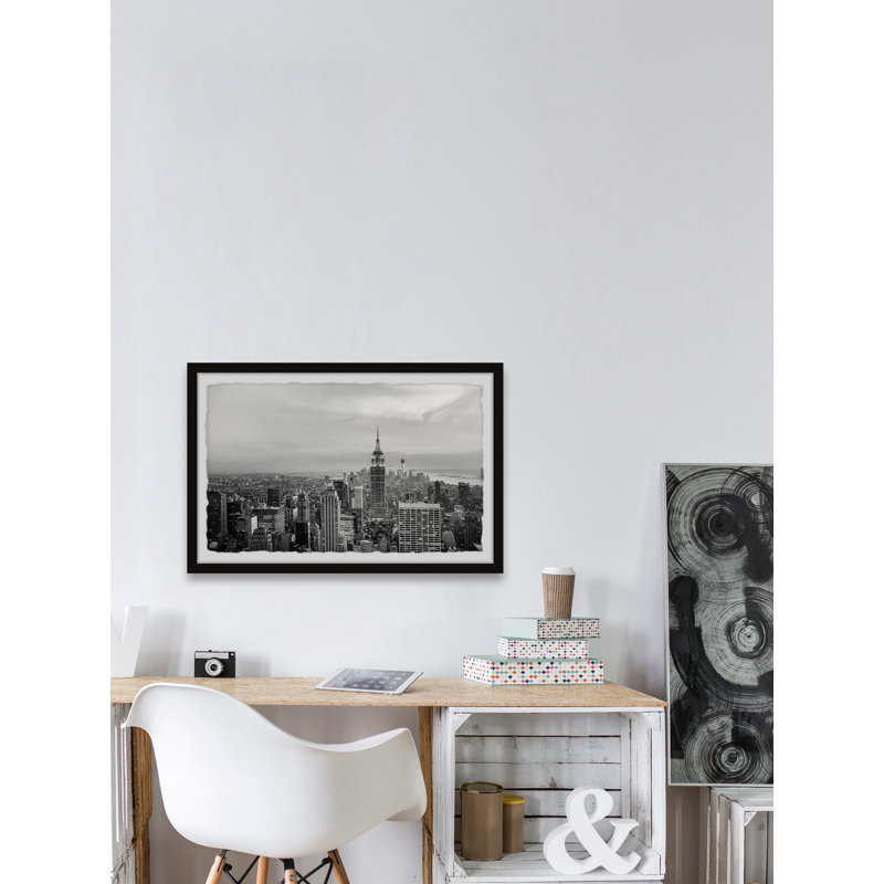NYC High-Rise - Single Picture Frame Print, 41cm H x 61cm W x 3.81cm D