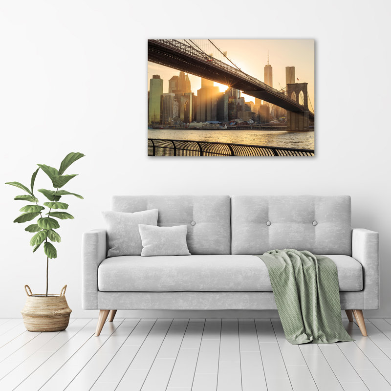 Brooklyn Bridge - Wrapped Canvas Print