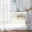 Panneaux de rideaux semi-transparents avec passe-tringle-30885288