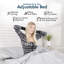 Lit réglable massant simple avec matelas à mémoire de forme 12 po Massapequa