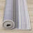 Sandweiler Grey Stripes Polypropylene Stain Resistant Living Room Carpet-70926386