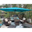 Parasol incurvé rectangulaire ajustable avec base Bennit-841176630