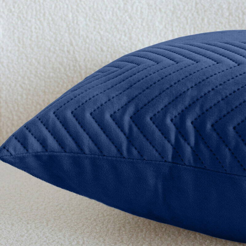 Square Scatter Cushion Cushion Cover, Navy