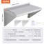 Tablette flottante en métal-93495290