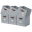Bacs de rangement | Boîte de rangement en forme de cube avec porte-étiquettes-435358895-435358888