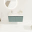 Meuble-lavabo 36 po avec lavabo en résine mural