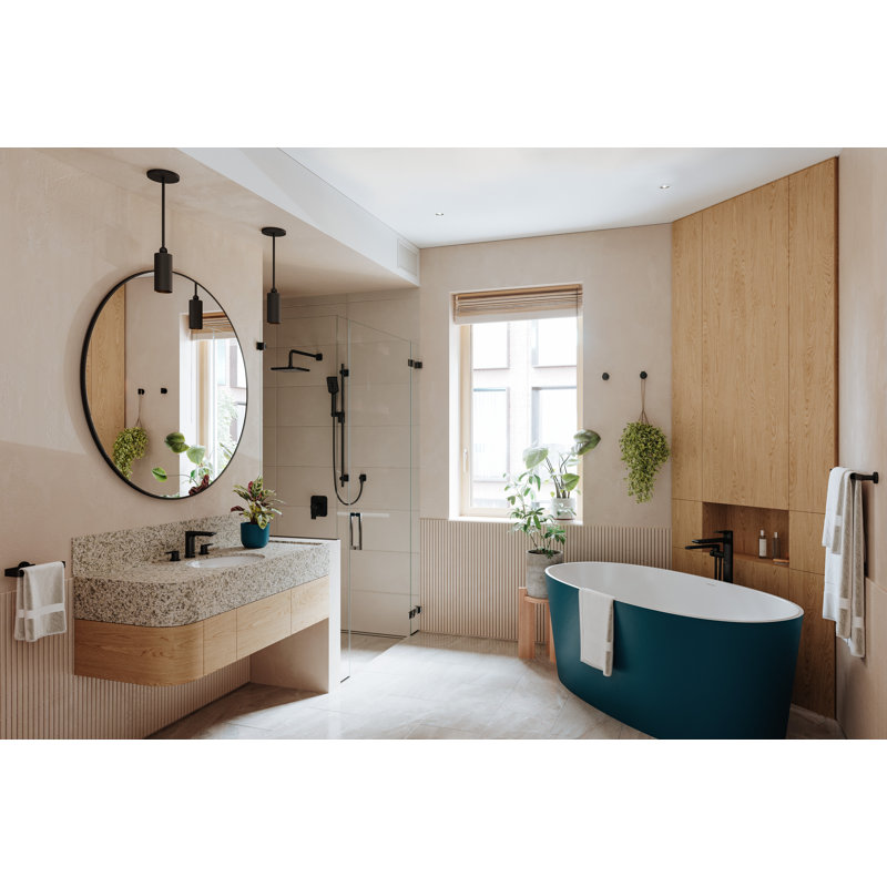 Robinet de lavabo Fresk, Nickel brossé