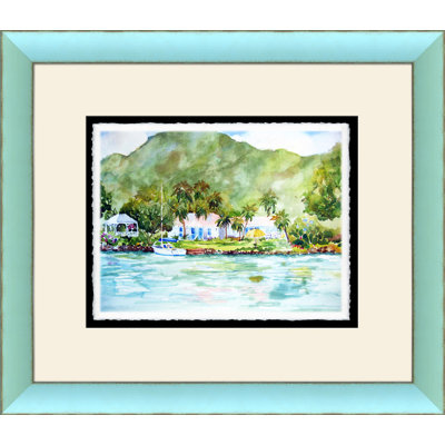 Neighbors Across The Water Painting