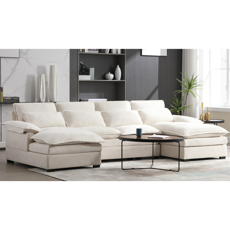 U Shaped Modular Sectional Sofa Couch