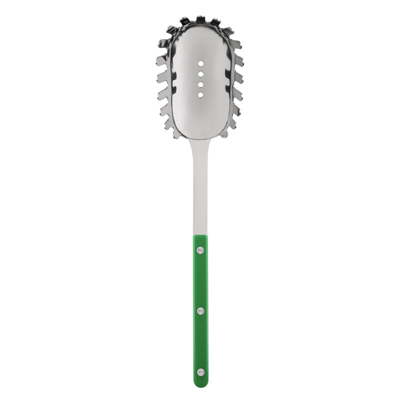 Bistrot Solid Pasta Scoop, Garden Green
