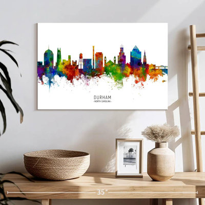 Durham North Carolina Skyline I