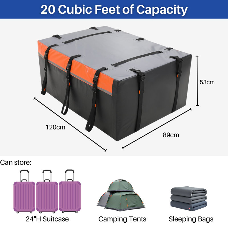 Catheryn Waterproof Vehicle Roof Bag