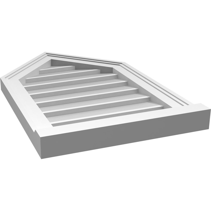 Ventilateur à pignon en uréthane non-fonctionnel Signature, H 26 po x l 16 po x P 2 po