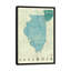 « illinois map », impression sur toile-33082200-72236086-72236092