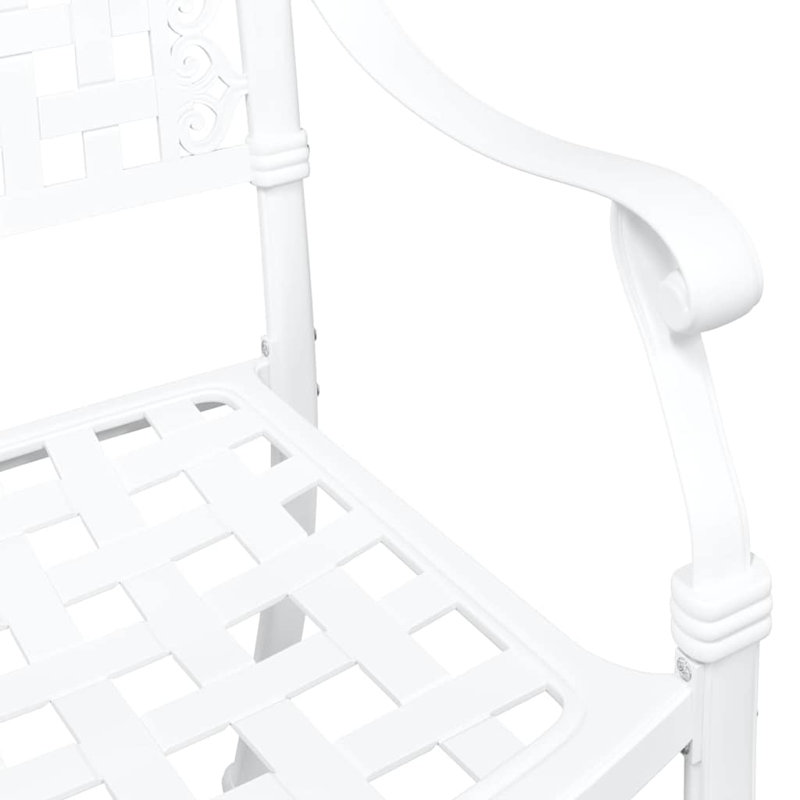Patio Dining Armchair, White