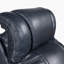 Fauteuil inclinable électrique en cuir fleur de 38 po Ceana