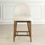  Tabouret de comptoir en cuir Stitches