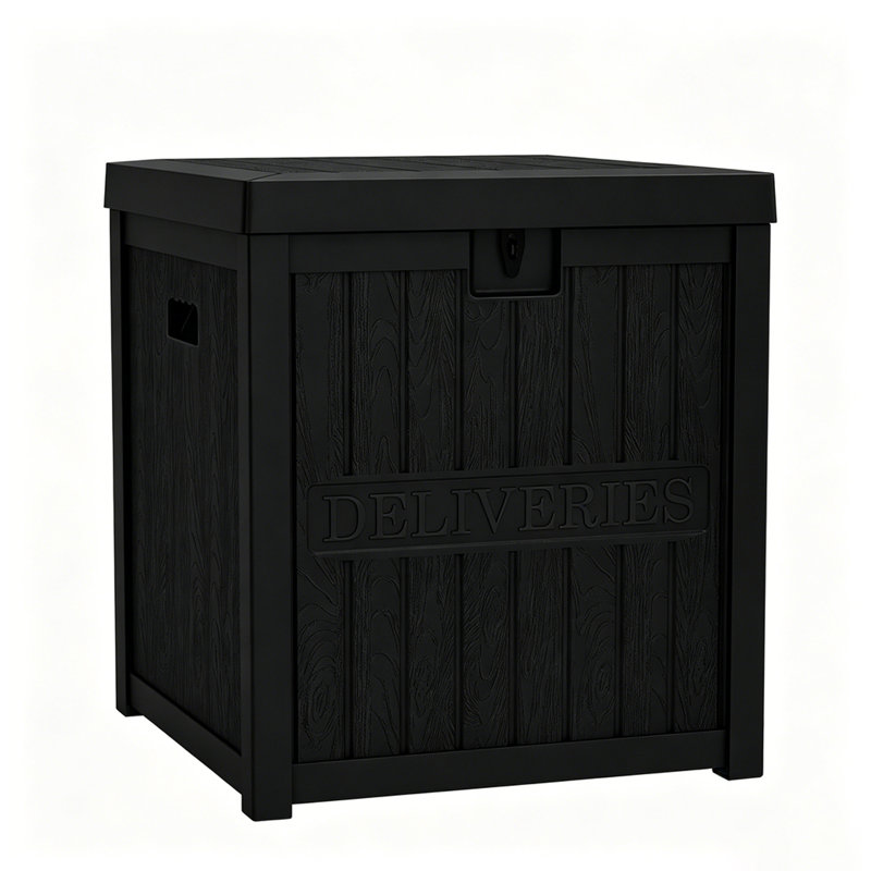 Altibloom 51 Gallon Lockable Parcel Box— Resin, Waterproof