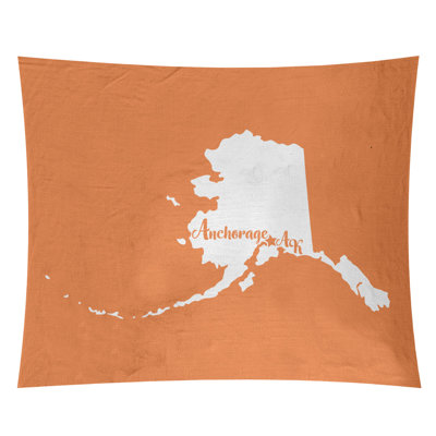 Tapisserie murale alaska ancrage