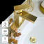 Single-handle Bathroom Faucet with Drain Assembly-64093323