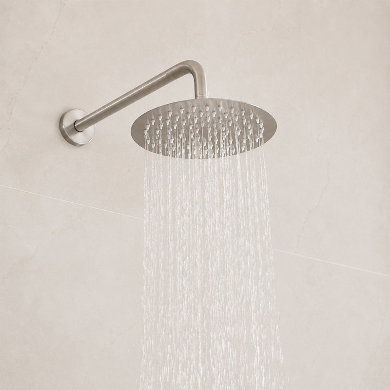 Round Shower Faucet (Valve Included）