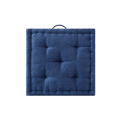Coussin de sol carré en poly chenille - 24 x 24 po