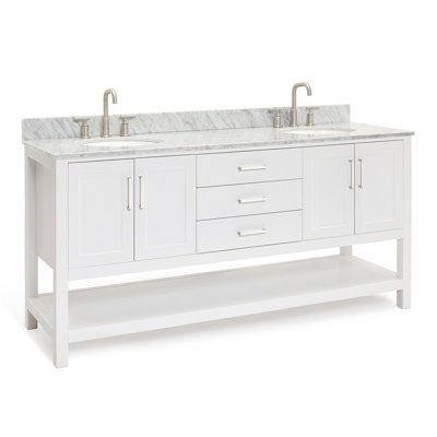 Magnolia Bath Vanity Rectangular Basin S073DCW2R