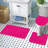 Mckeel Polyester Non-Slip Solid Bath Rug Set-33487957