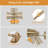 Battery Operated Wall Sconce Set of Two, Modern with Remote Control Dimmable Wall Lighting Indoor