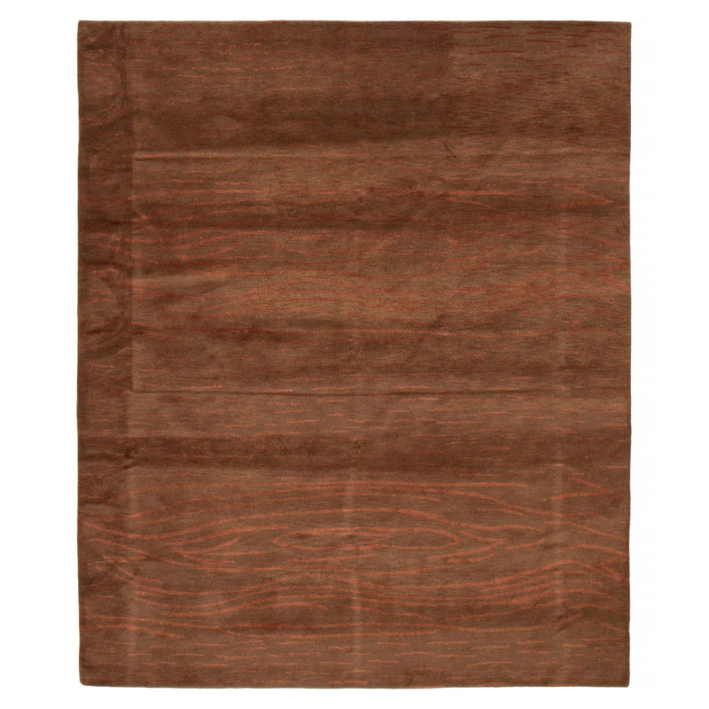 Tapis brun Opulence 6 pi 9 po x 8 pi 3 po