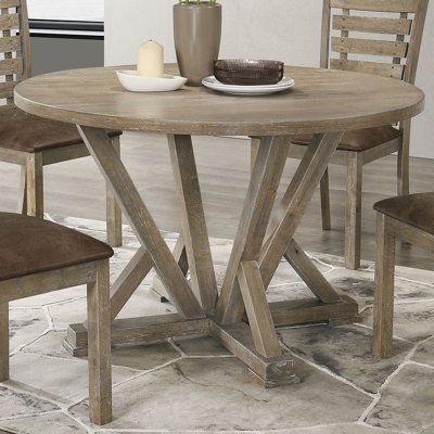 Table de salle à manger ronde Modern Farmhouse