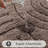 5 Piece Soft Absorbent Microfiber Bath Rug Set With Non-slip Backing-2067305724