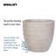 Idealist Plaited Style Round Planter Outdoor Plant Pot-537133204-537133203
