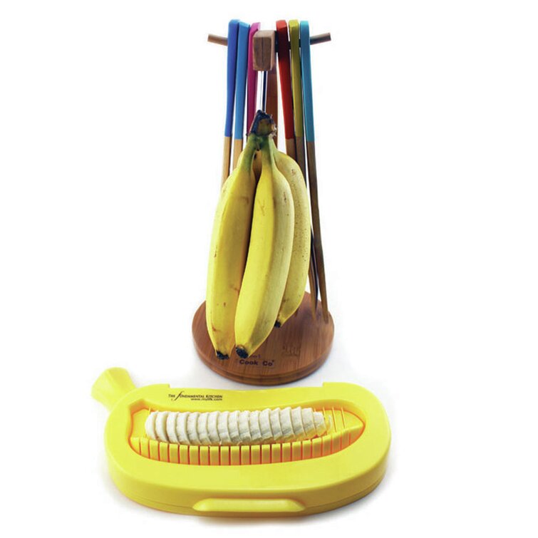 Plastic Banana Slicer - Pack of 3 - Easy Bananas Cutter Kitchen Gadget