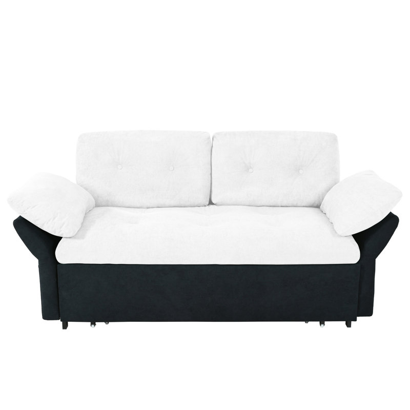 Grand canapé-lit convertible, Blanc