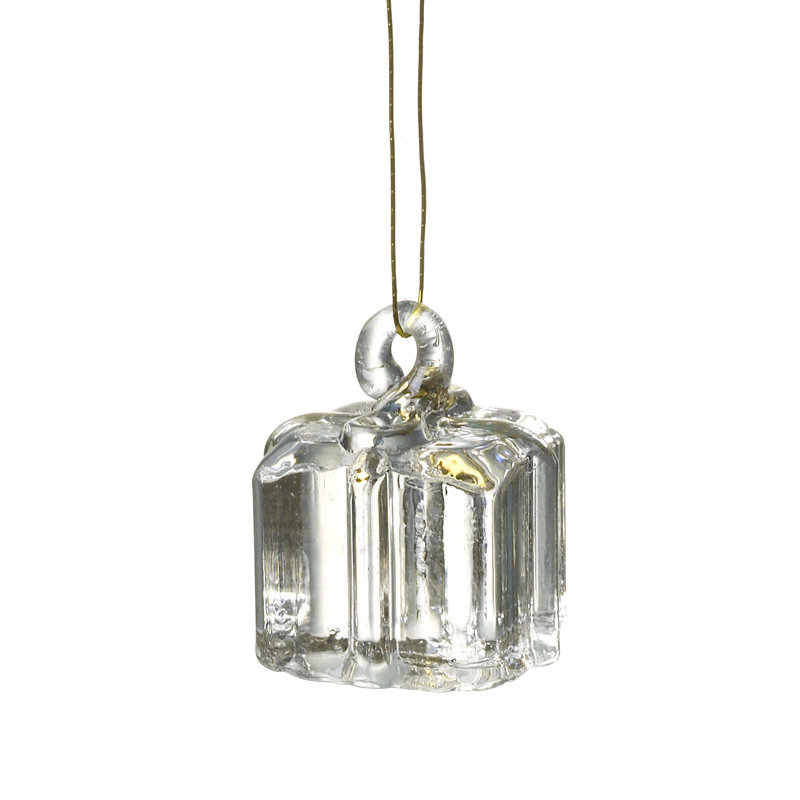 1cm Glass Hanging Figurine Ornament