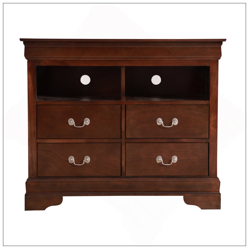 Commode télé Louis Phillipe, cappuccino