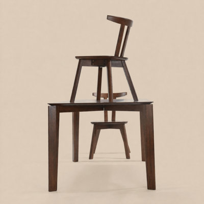 Sierra Scandinavian Wood Dining Table