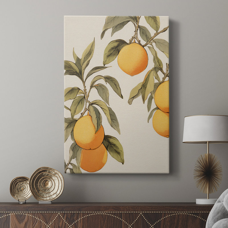 Imprimé floral rétro XXVII - galerie Cavas, H 12 po x l 8 po