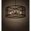 Luminaire suspendu tambour 12 lumières Spoutnik