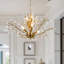 Lustre 29 branches en cristal 29,5 pouces