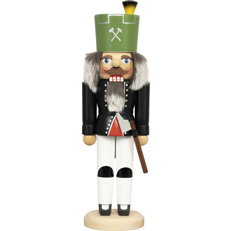 Christmas No Motif Nutcracker, 29cm H x 9cm W x 9cm D
