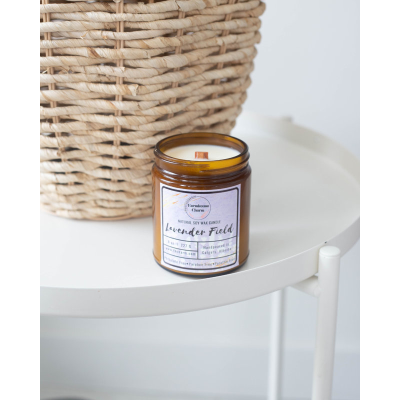 Bougie lavande soja champêtre - Arôme parfum n ° 16