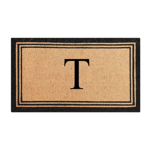 DeHond Pure Natural Coir Non-Slip Outdoor Door Mat