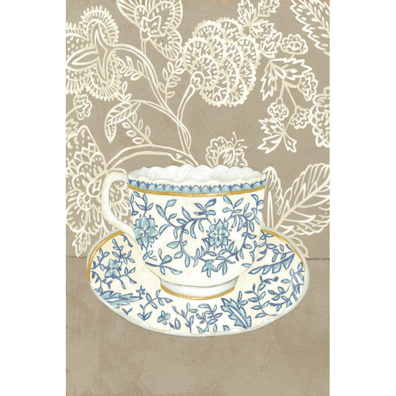 High Tea II by Chariklia Zarris - Wrapped Canvas Painting, 46cm H x 30cm W x 3.8cm D