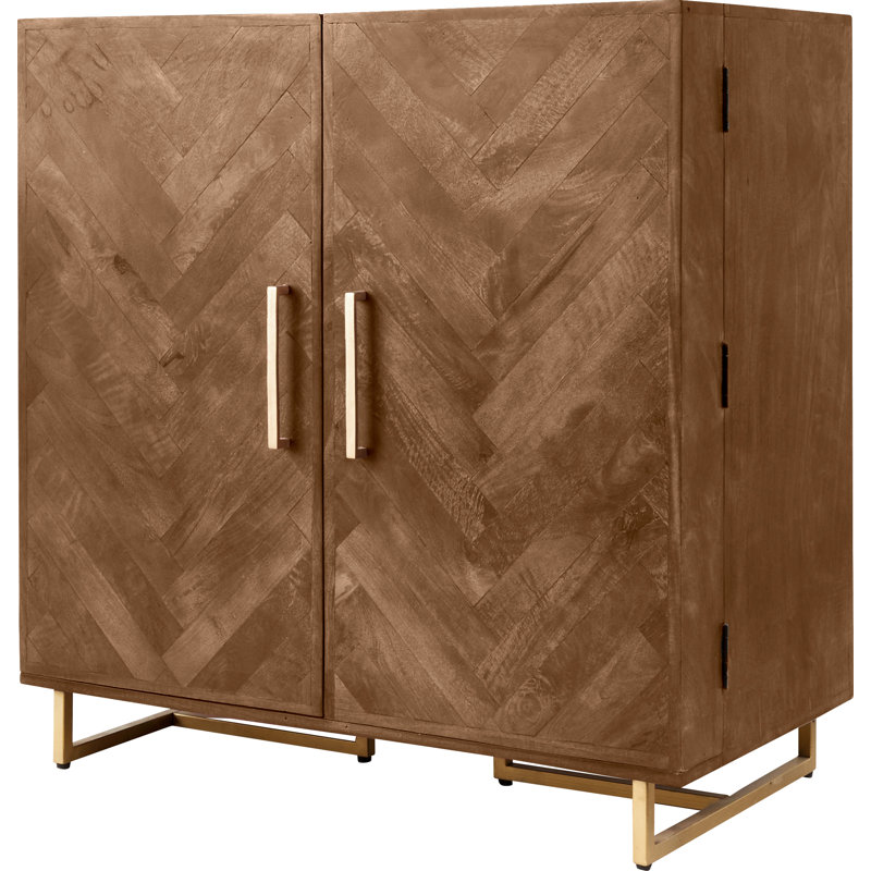 Amke Solid Wood 100 cm W Chest of Drawers