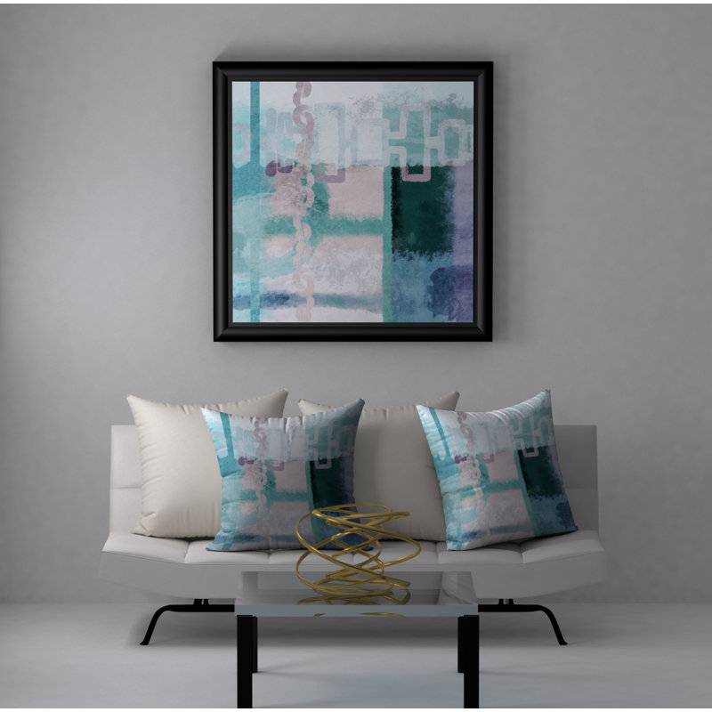 Housse de coussin carrée/insert, 18" x 18"