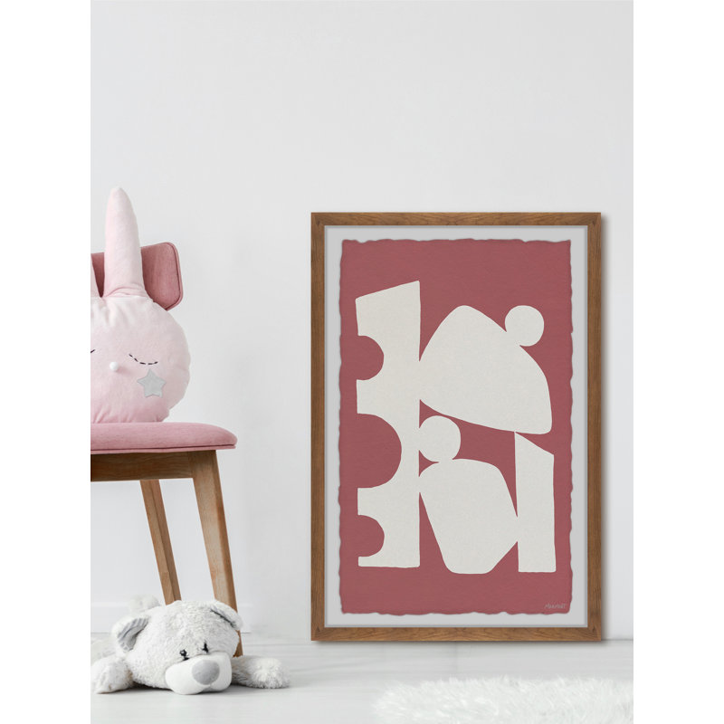 Stone Age - Painting, 30 cm H x 20 cm W, Framed Paper