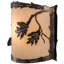 Zeitz 1 - Light Flush Mounted Sconce